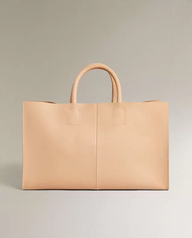 MALA TOTE BAG DE PELE