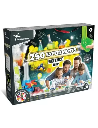 Super Mega Kit de Ciências 250 Experiências