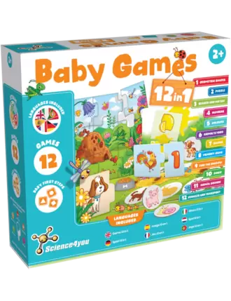 Jogo Montessori - Primeiros Passos 12 em 1
