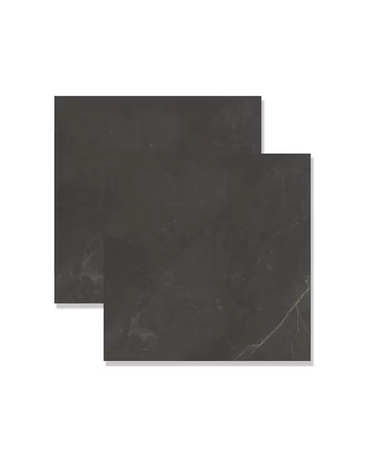 PAVIMENTO CERÂMICA MÁRMORE PRETO NATURAL / MATE 60X60CM