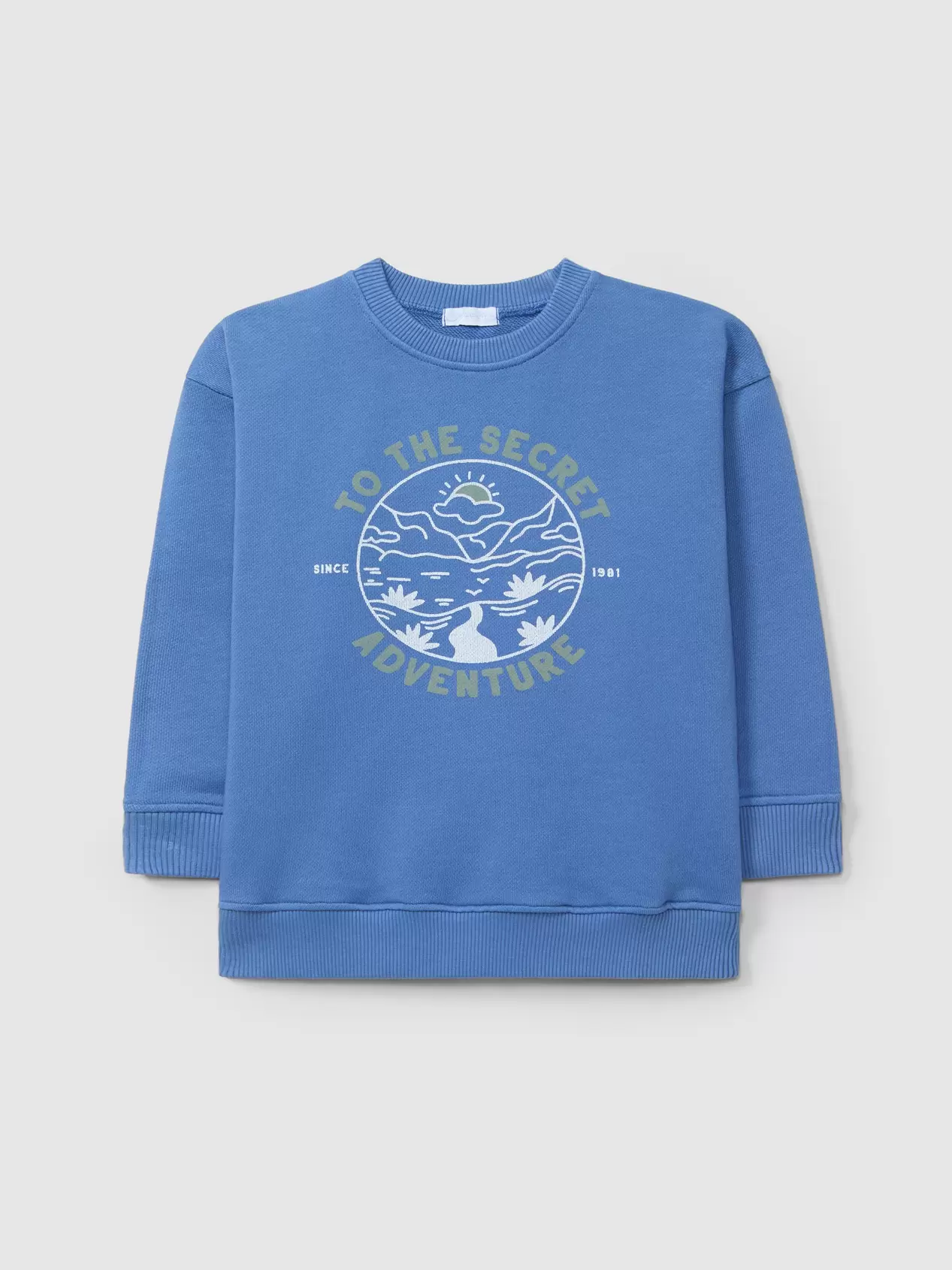 Sweatshirt 'To the secret adventure'