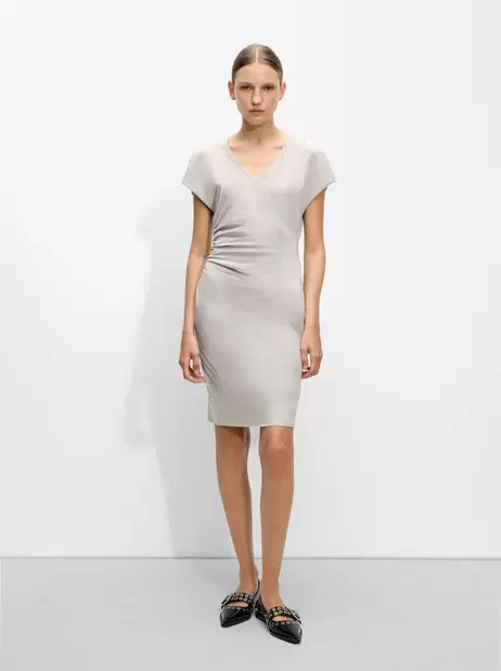 Short dress with side detail