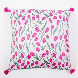 Almofada Decorativa TULIPE Rosa 45x45cm