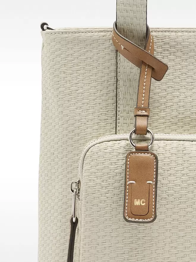 Backpack with texture