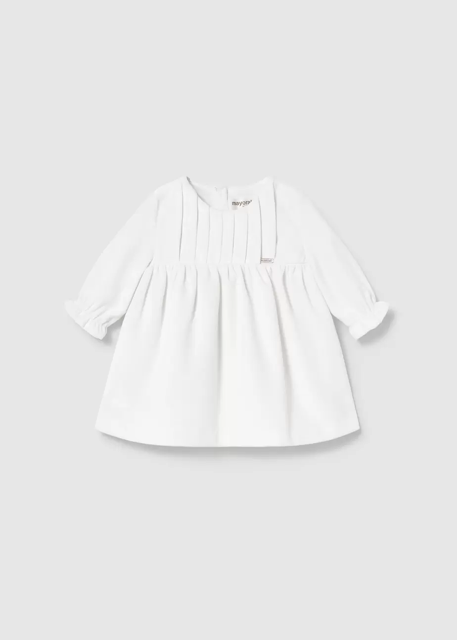 Vestido aveludado recém nascida
