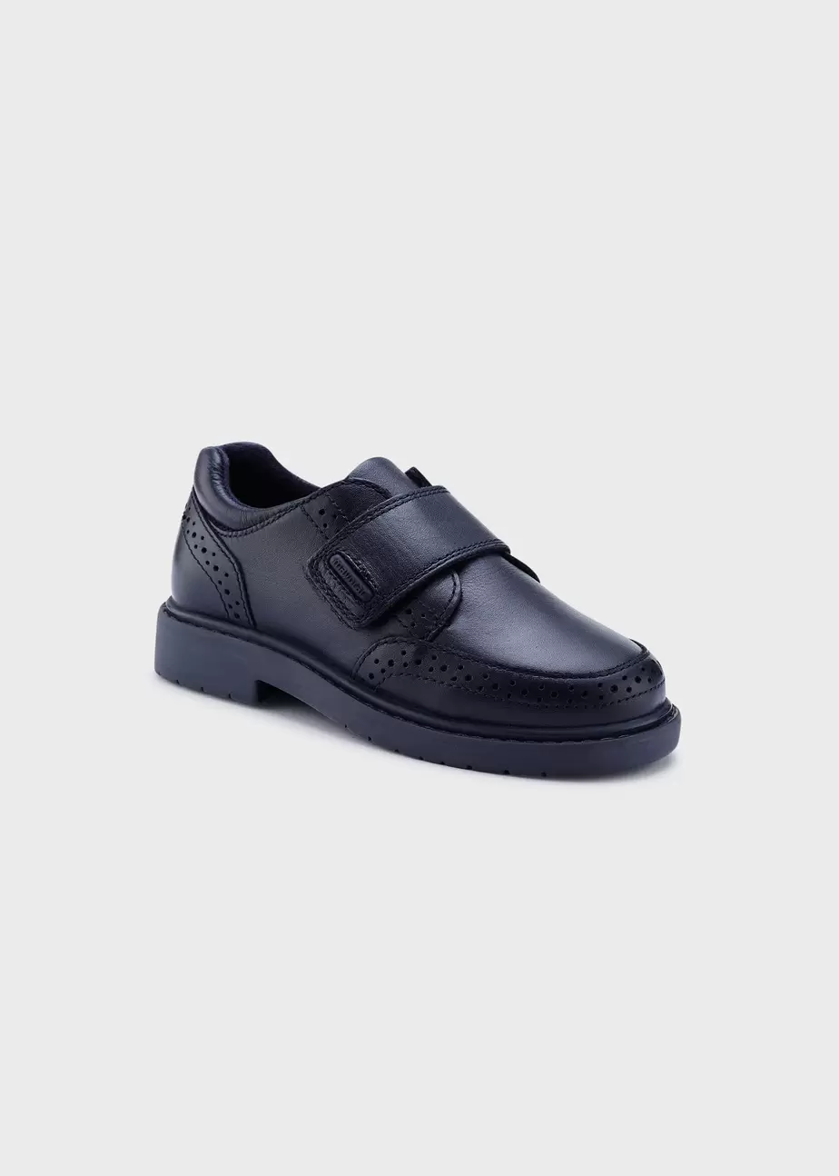 Sapato colegial velcro