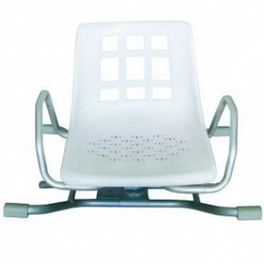 Cadeira Giratória p/Banheira Alumínio