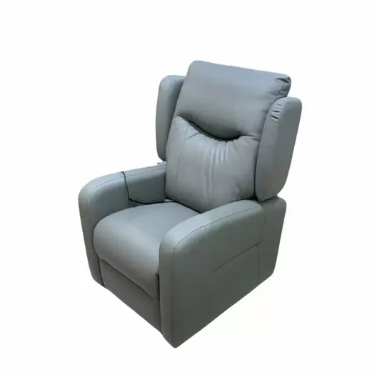 Poltrona Move Up 4 Rodas Napa Cinzenta