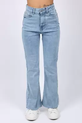 Calças de Ganga Cropped Flare