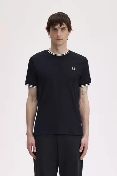 Twin Tipped T-Shirt Black Black