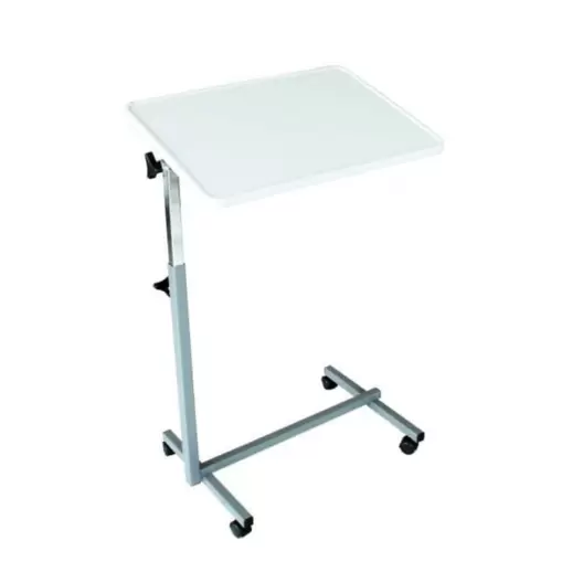 Mesa Auxiliar para Leito Branca