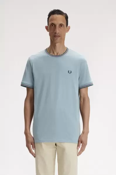 Twin Tipped T-Shirt Blue Stockport Blue / Oxblood / Grassroots