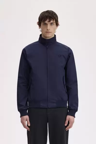 Harrington Jacket Navy Navy