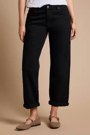 Boyfriends Ankle Grazer Fold Up Jeans