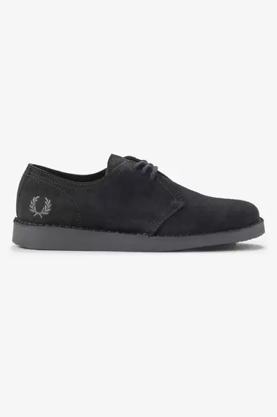 Linden Suede Black Black
