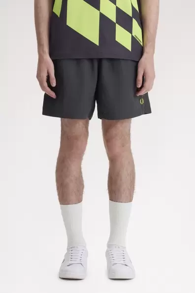Tennis Shorts Grey Anchor Grey
