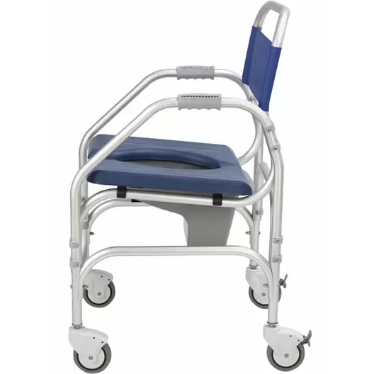 Cadeira de Banho Sanitária Pacific com Rodas ABS