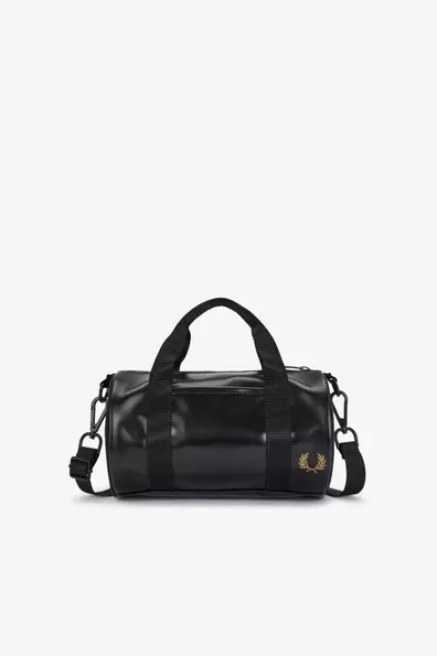 Tonal Classic Mini Barrel Bag Black Black / Gold