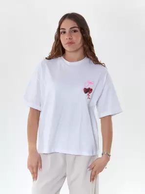 T-shirt Estampada 100% Algodão