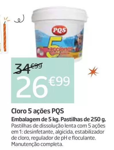 PQS - Cloro 5 Acões