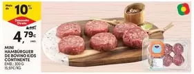 Mini - Hamburgueur De Bovino