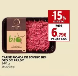 Geo Do Prado - Carne Picada Bovino Bio