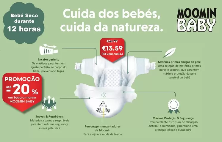 Moomin Baby - Cuida Dos Bebés, Cuida Da Natureza