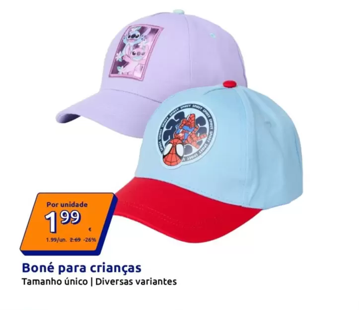 Boné Para Crianåas