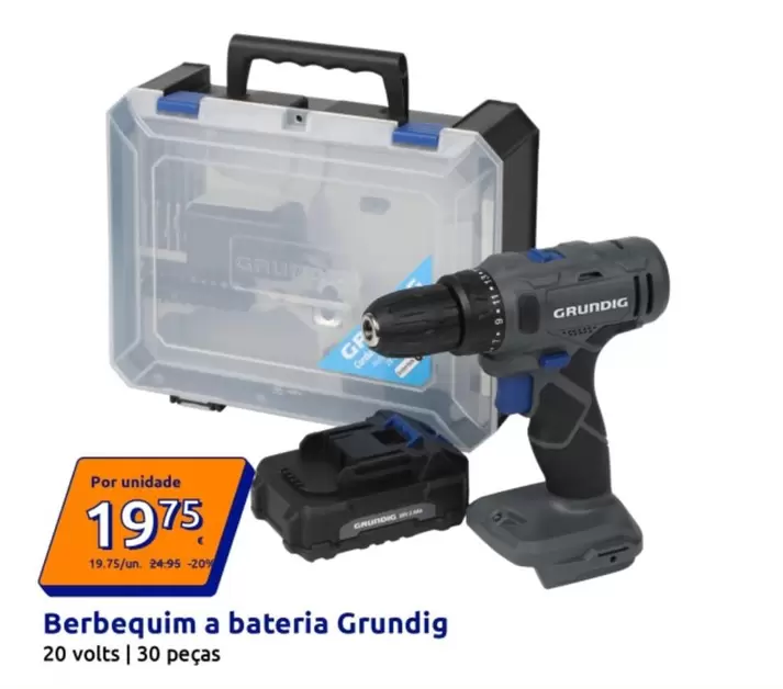 Grundig - Berbequim A Bateria