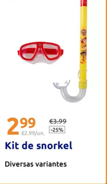Kit De Snorkel