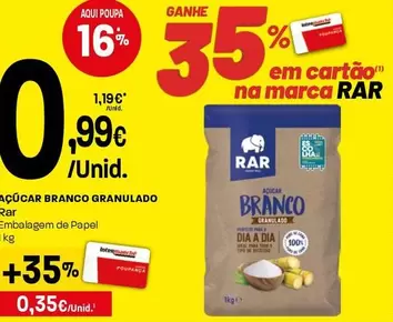 Rar - Açúcar Branco Granulado