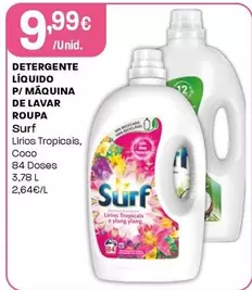 Surf - Detergente Líquido P/Maquina De Lavar Roupa