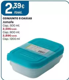 Jomafe - Conjunto 3 Caixas