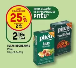 Pitéu - Lulas Recheadas