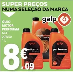 galp - Oleo Motor Performa