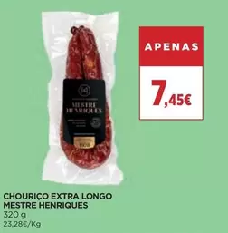Mestre Henriques - Chouriço Extra Longo