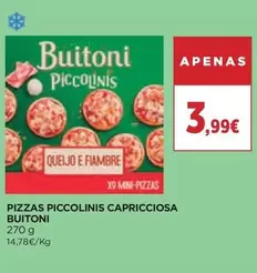 Buitoni -  Pizza Piccolinis Capricciosa