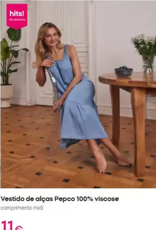 Pepco - Vestido De Alcas