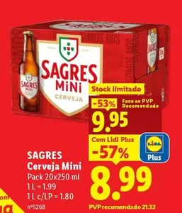 Sagres - Cerveja Mini