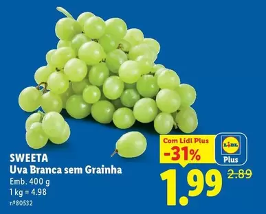 .Com - Uva Branca Sem Grainha