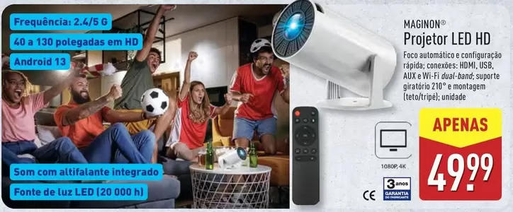 A+ - Projector Led Hd