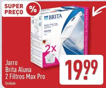 Brita - Jarro  Aluna 2 Filtros Max Pro