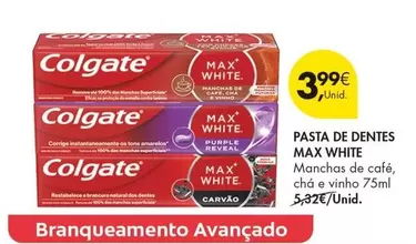 Colgate - Pasta De Dentes Max White