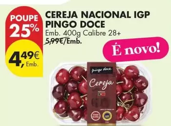 pingo doce - Cereja Nacional Igp