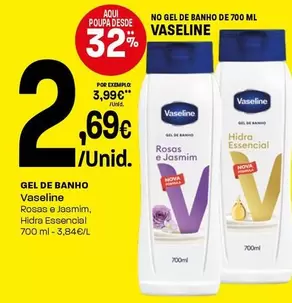 Vaseline - Gel De Banho