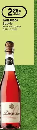 Sorbello - Lambrusco