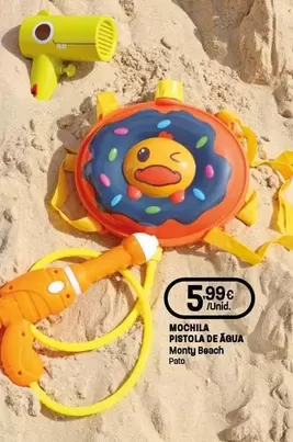 Mochila Pistola De Agua Monty Beach