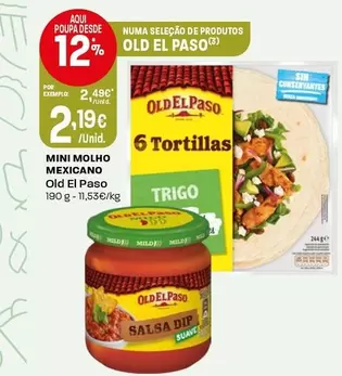 Old El Paso - Mini Molho Mexicano