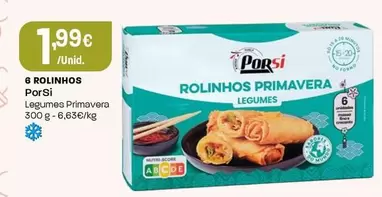 Porsi - 8 Rollinhos