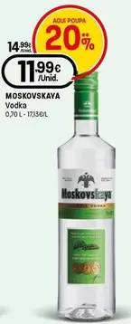 Moskovskaya - Vodka